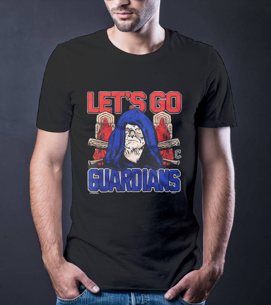 Let's Go Guardians Cleveland Baseball Sheev Palpatine Star Wars T-Shirt