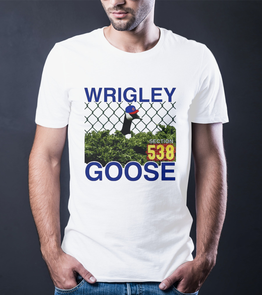 Wrigley Goose Section 538 Chicago Cubs MLB T-Shirt