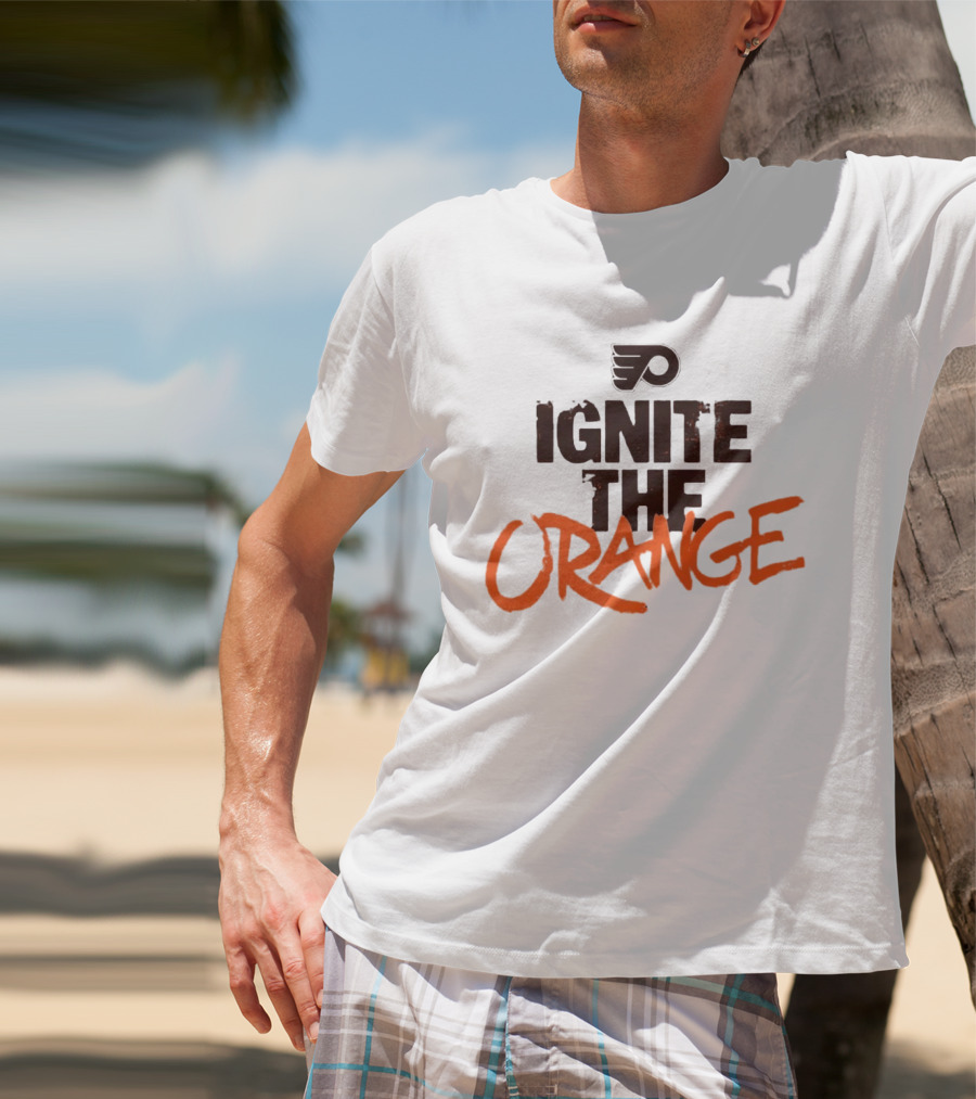 Flyers Ignite The Orange Enthusiasm T-Shirt