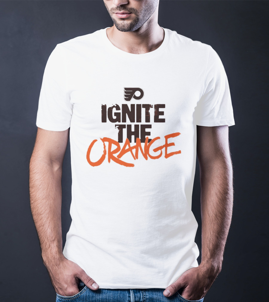 Flyers Ignite The Orange Enthusiasm T-Shirt