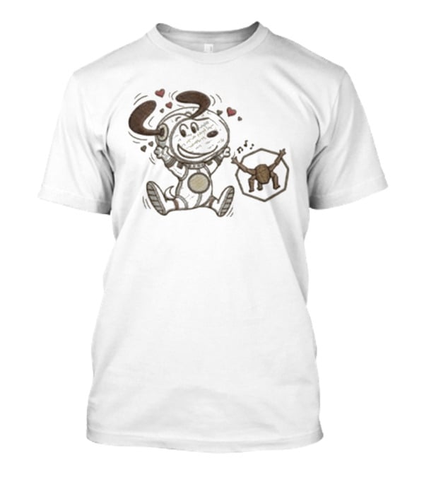 Project Hail Mary Rocky Amaze Dog Embroidered Alien Creature T-Shirt
