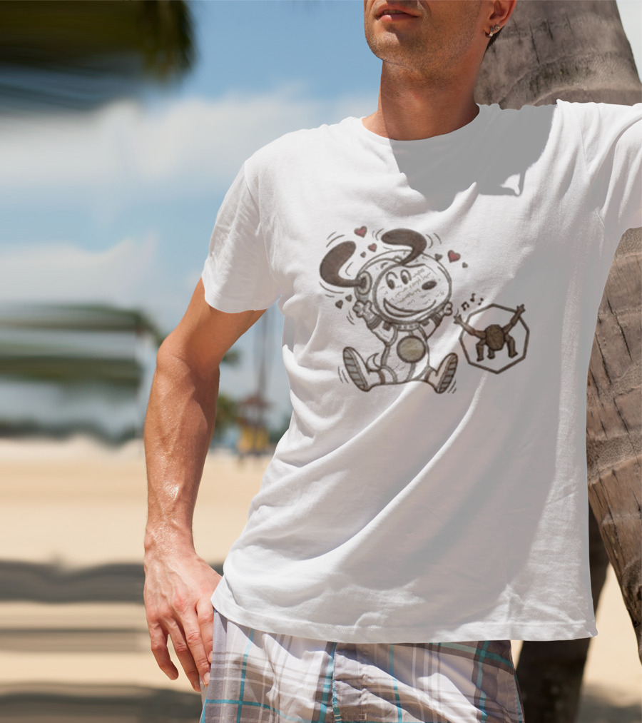 Project Hail Mary Rocky Amaze Dog Embroidered Alien Creature T-Shirt
