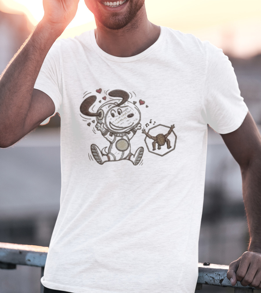 Project Hail Mary Rocky Amaze Dog Embroidered Alien Creature T-Shirt