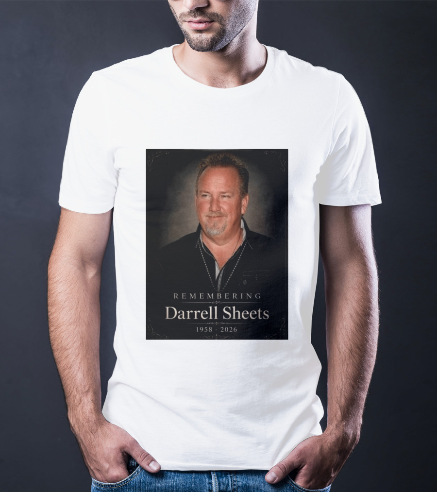 Remembering Darrell Sheets 1958 2026 Memorial T-Shirt