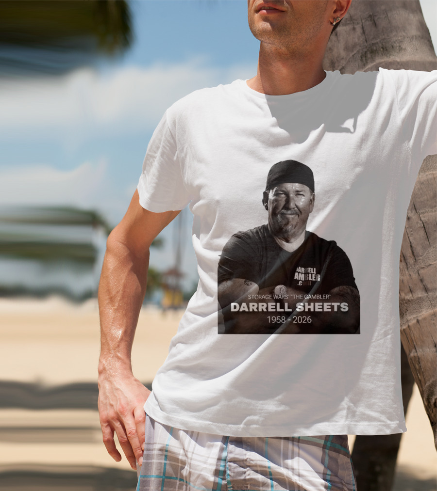 Storage Wars The Gambler Darrell Sheets 1958 2026 T-Shirt