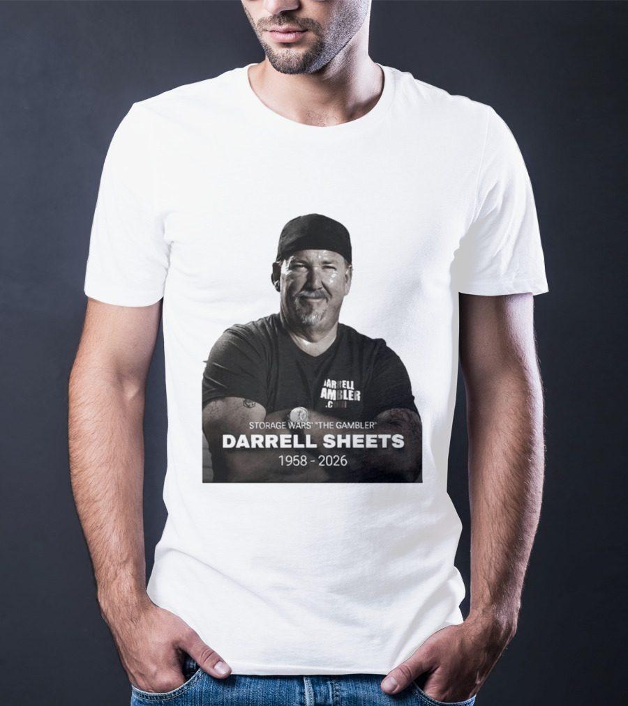 Storage Wars The Gambler Darrell Sheets 1958 2026 T-Shirt