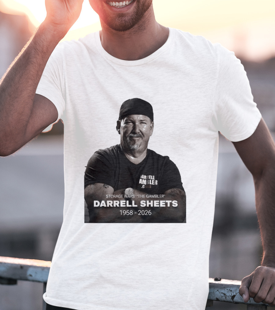 Storage Wars The Gambler Darrell Sheets 1958 2026 T-Shirt