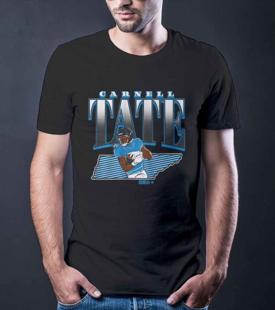 Carnell Tate Tennessee Titans 2026 Draft Player T-Shirt