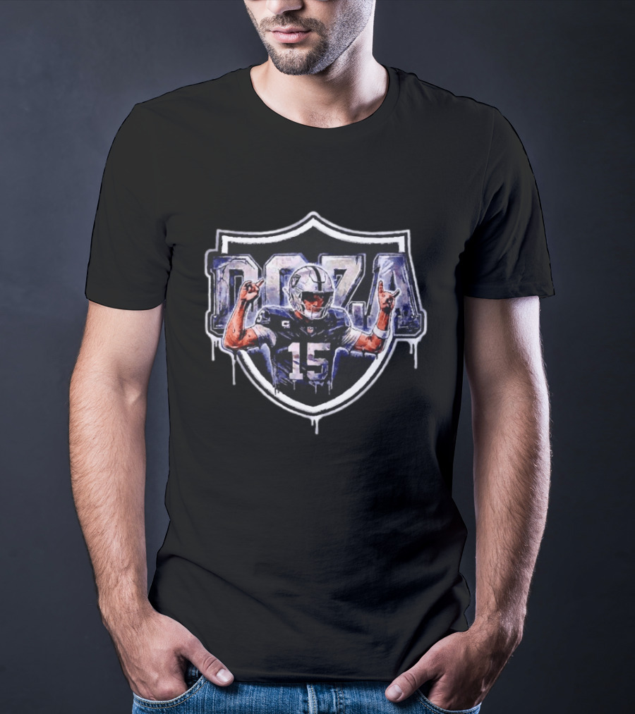 Doza 15 Las Vegas Raiders Football Quarterback T-Shirt