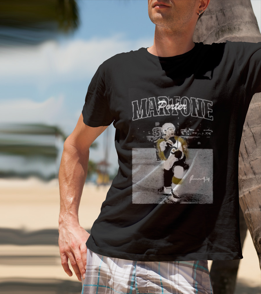 Martone Philadelphia Hockey Player T-Shirt