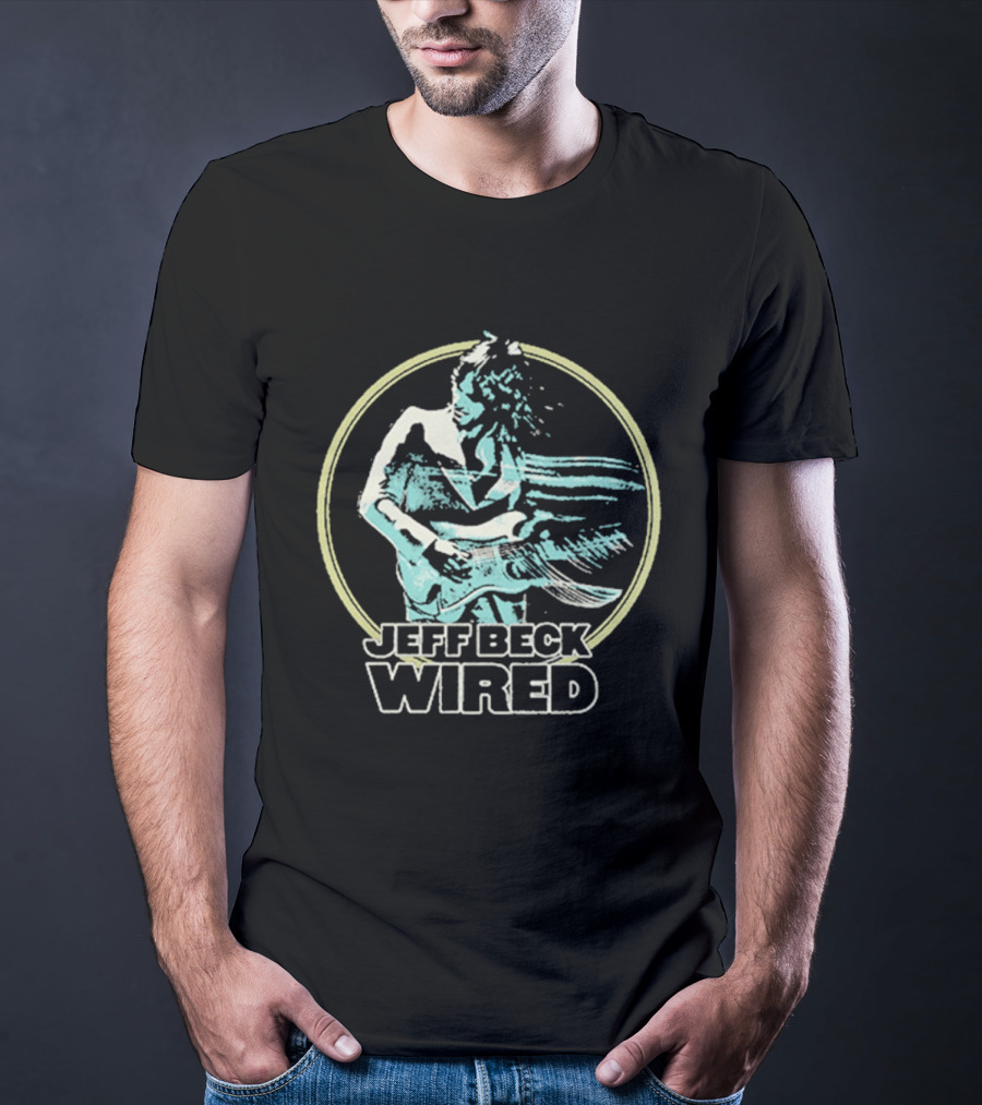 Jeff Beck Wired Vintage Music T-Shirt