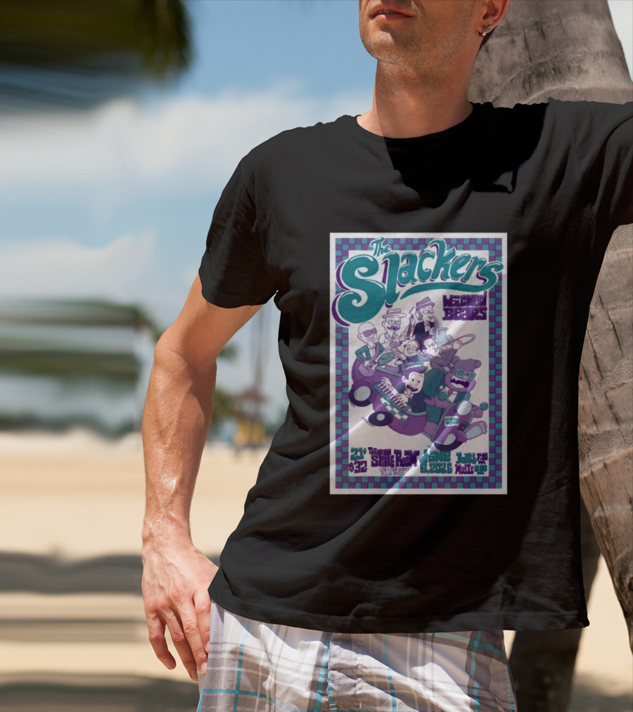 The Slackers Wocked Bears Concert June 6 2026 The State Room Salt Lake City T-Shirt