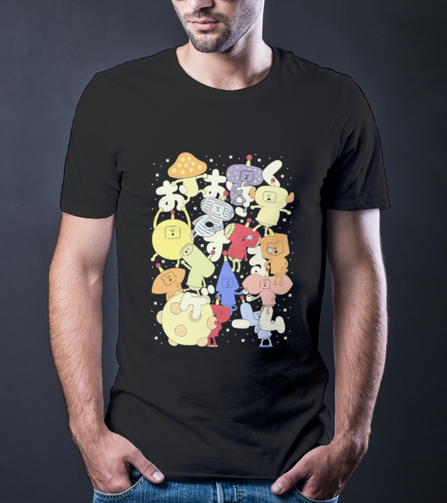 Katamari Damacy Colorful Stellar Cousins Collection T-Shirt