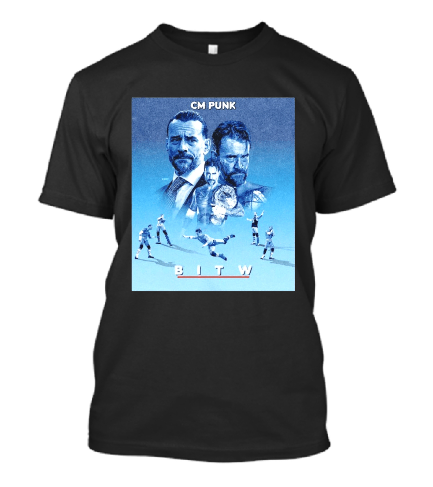 CM Punk BITW Wrestling Champion T-Shirt