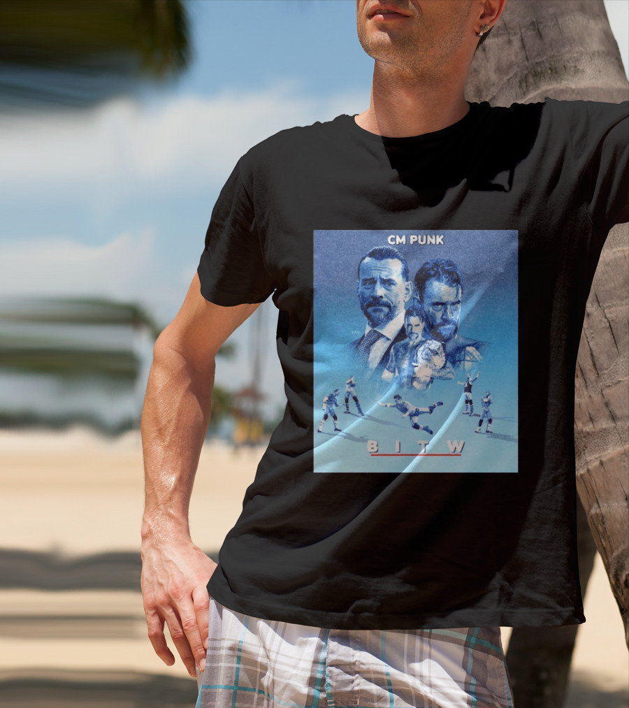 CM Punk BITW Wrestling Champion T-Shirt