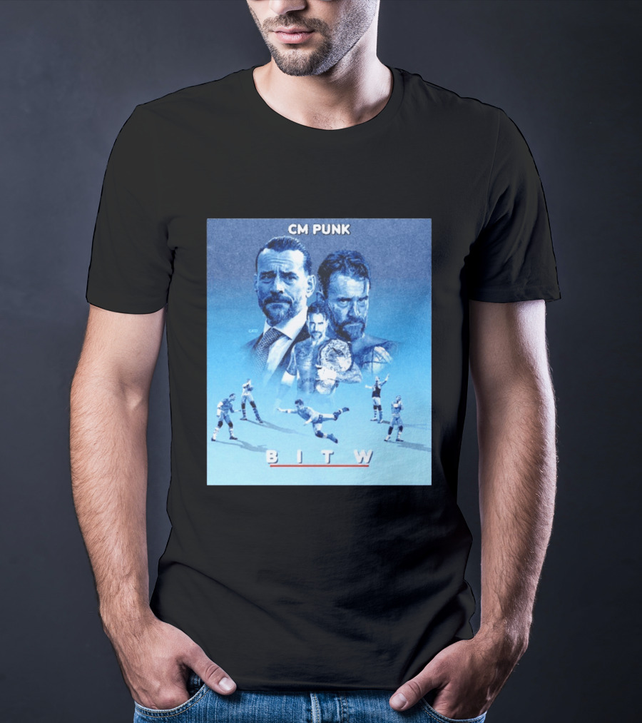 CM Punk BITW Wrestling Champion T-Shirt