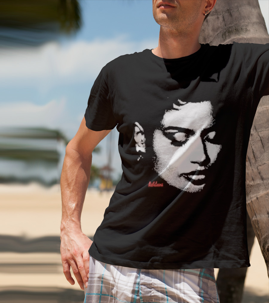 Kehlani Monochrome Face T-Shirt