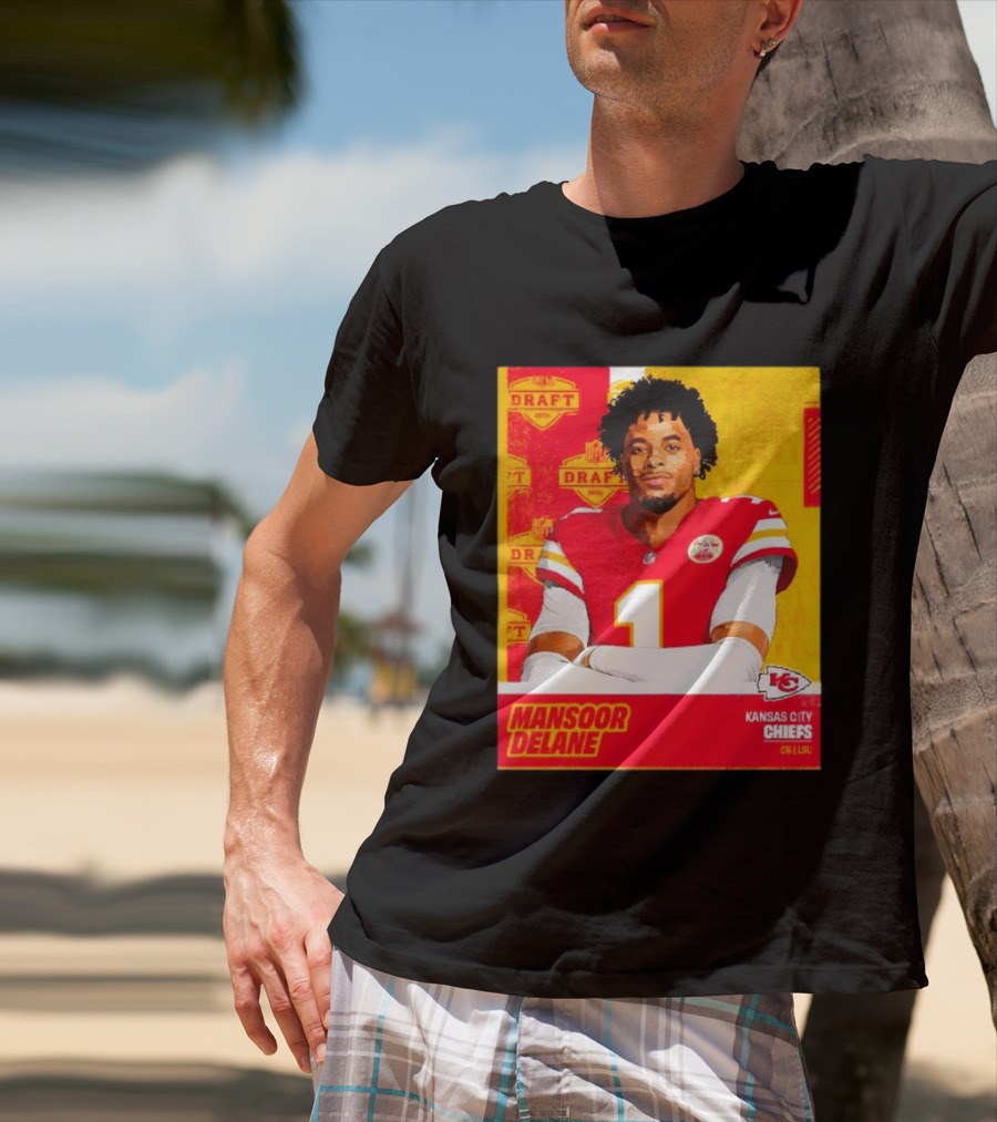 Mansoor Delane Kansas City Chiefs Draft 2026 NFL CB LSU T-Shirt