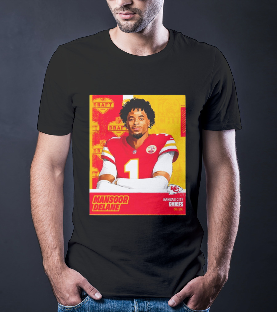 Mansoor Delane Kansas City Chiefs Draft 2026 NFL CB LSU T-Shirt