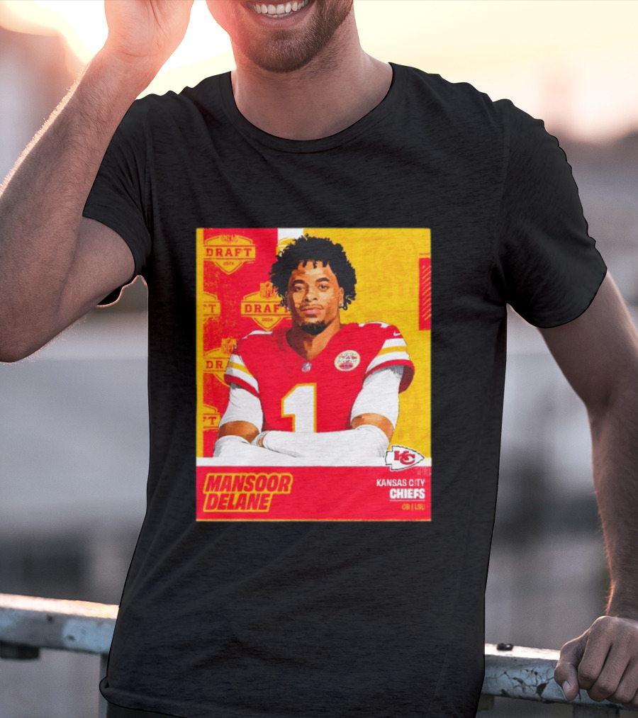 Mansoor Delane Kansas City Chiefs Draft 2026 NFL CB LSU T-Shirt