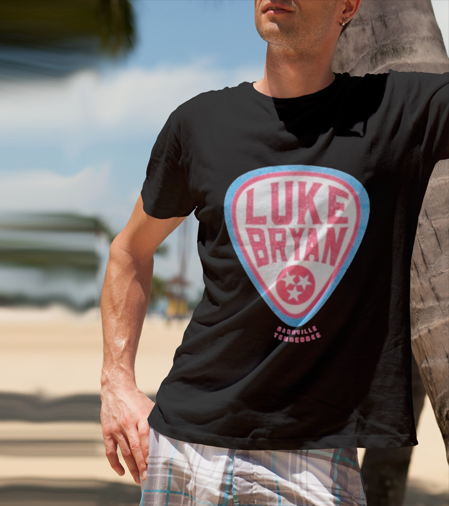 Luke Bryan Nashville Tennessee Pick Three Stars T-Shirt
