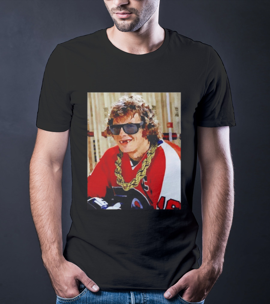 Philadelphia Flyers Bobby Clarke Retro Style Smile Iconic 1970s Nostalgia T-Shirt