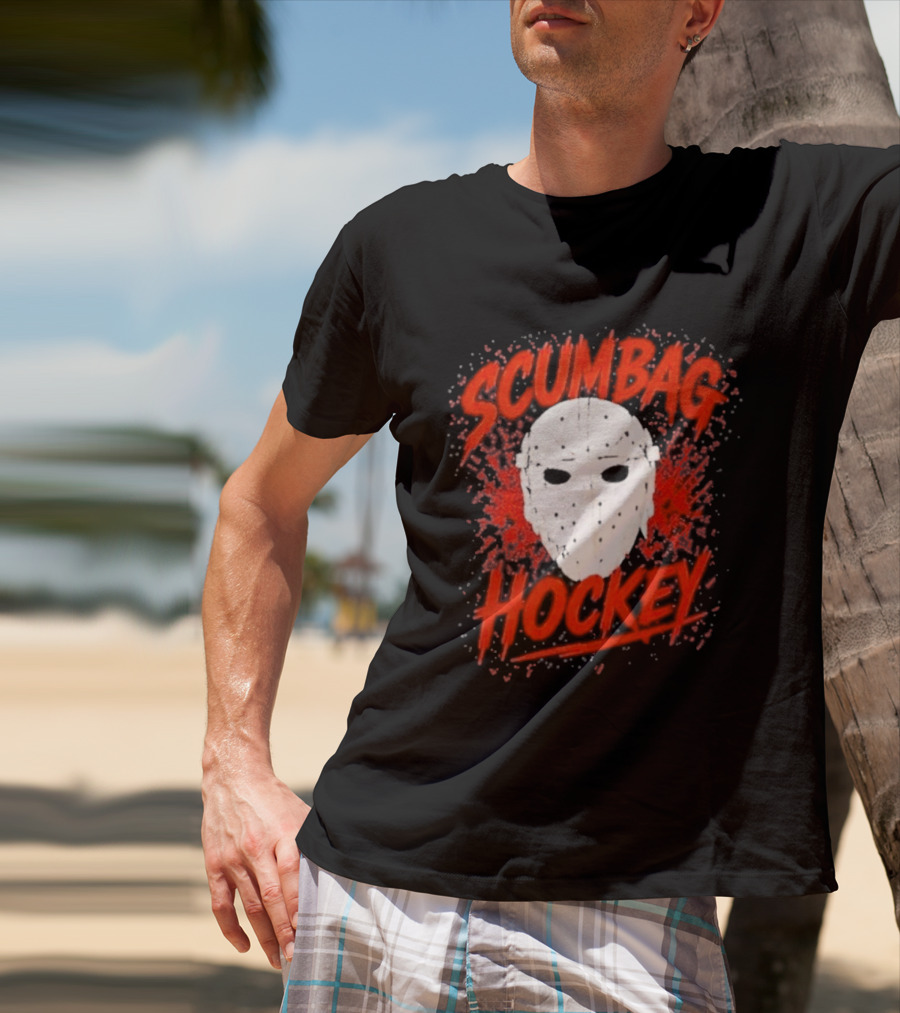 Philadelphia Scumbag Hockey Jason Voorhees Mask T-Shirt