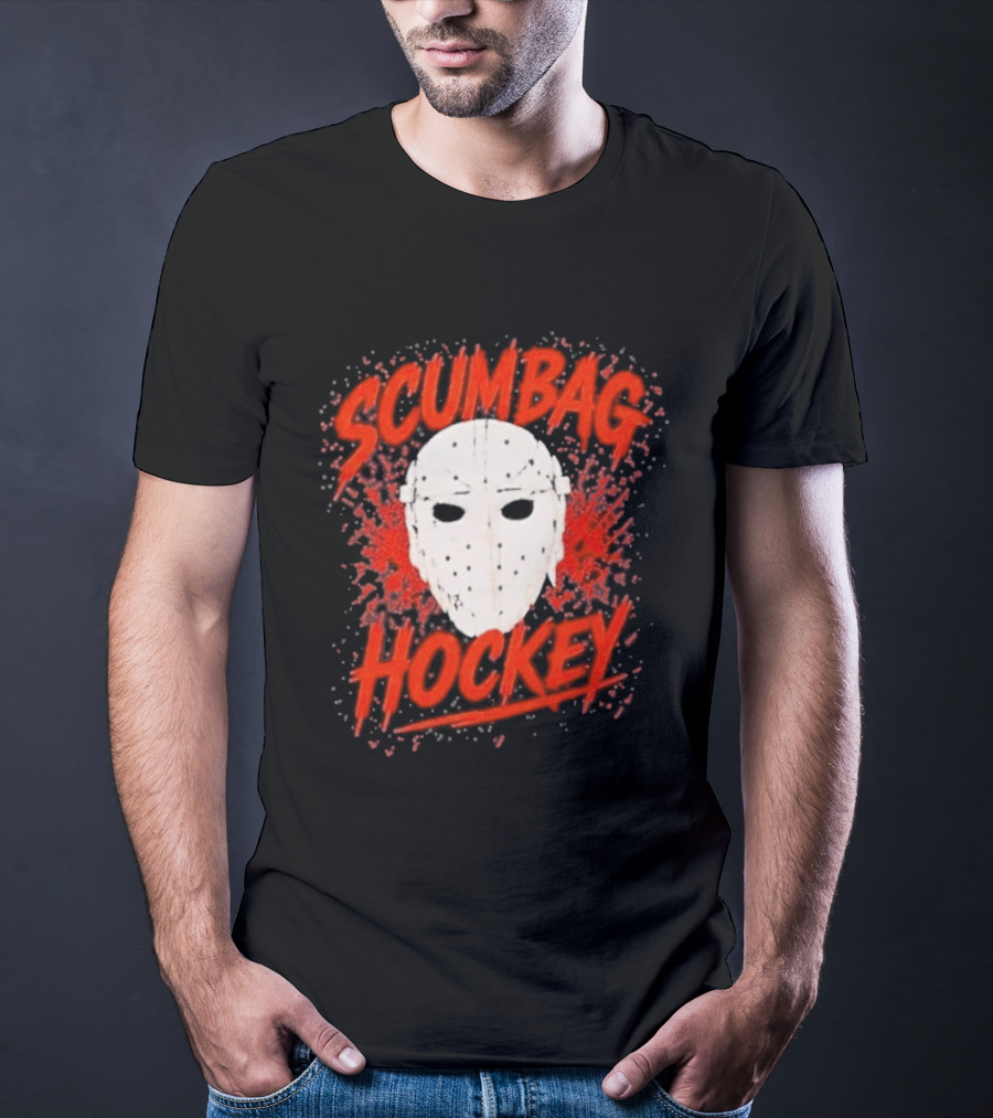 Philadelphia Scumbag Hockey Jason Voorhees Mask T-Shirt