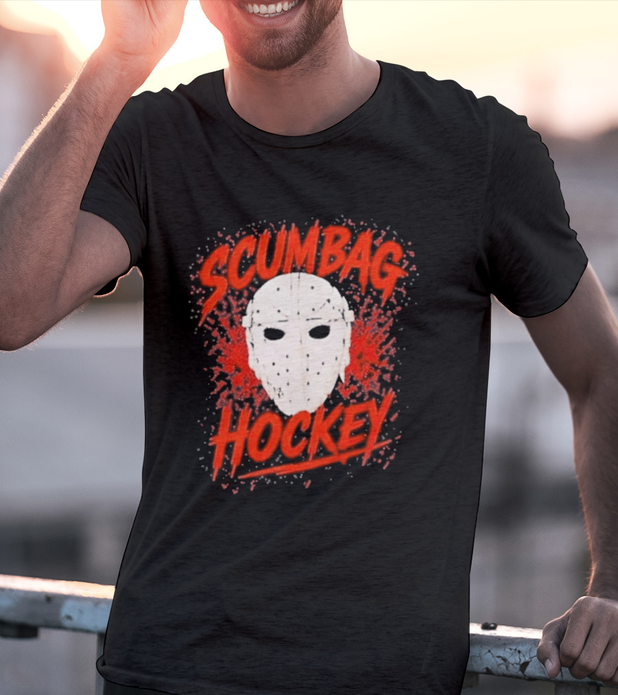 Philadelphia Scumbag Hockey Jason Voorhees Mask T-Shirt