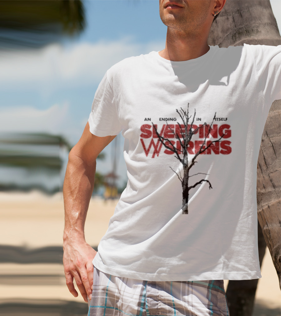 An Ending In Noise Sleeping Visions Sirens Dead Tree T-Shirt