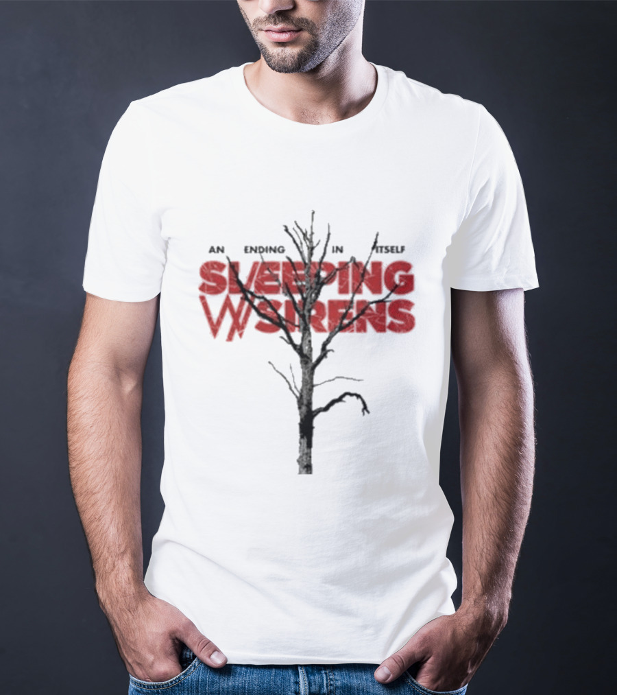 An Ending In Noise Sleeping Visions Sirens Dead Tree T-Shirt