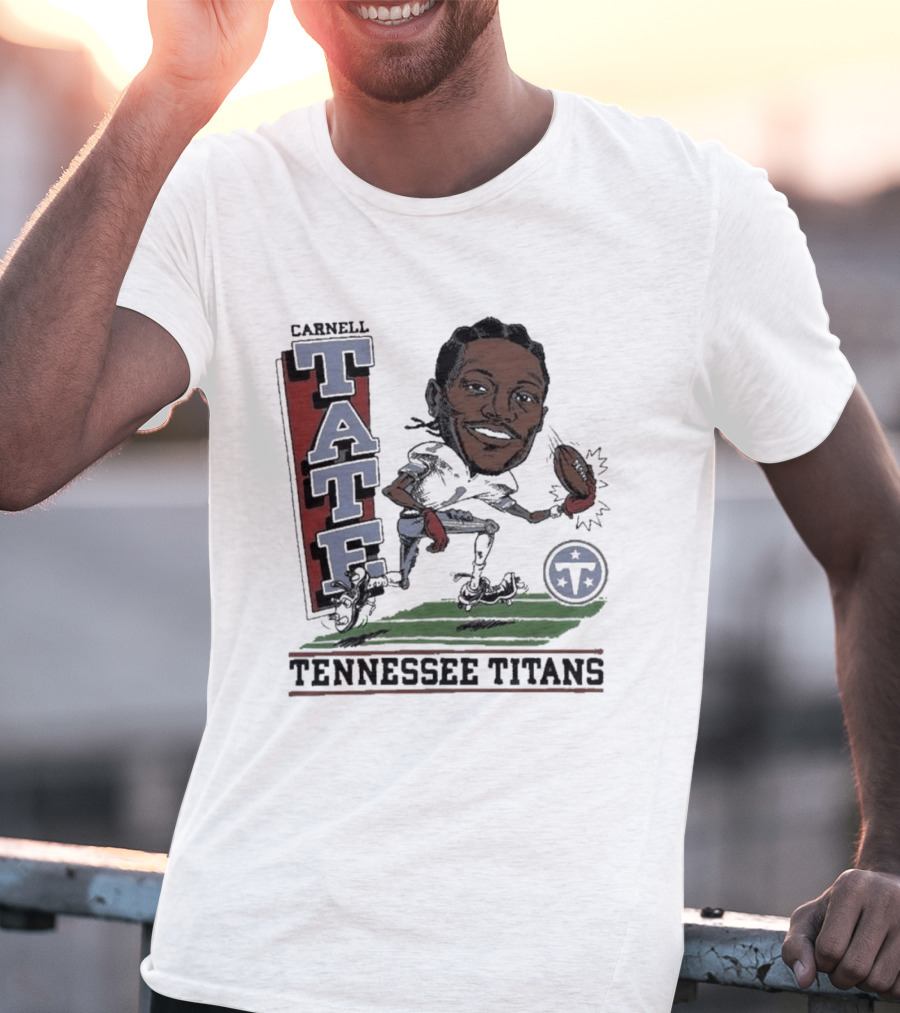 Carnell Tate Tennessee Titans Football T-Shirt