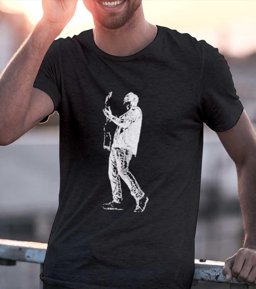Zach Bryan Nebraska 2026 Tour Guitar T-Shirt
