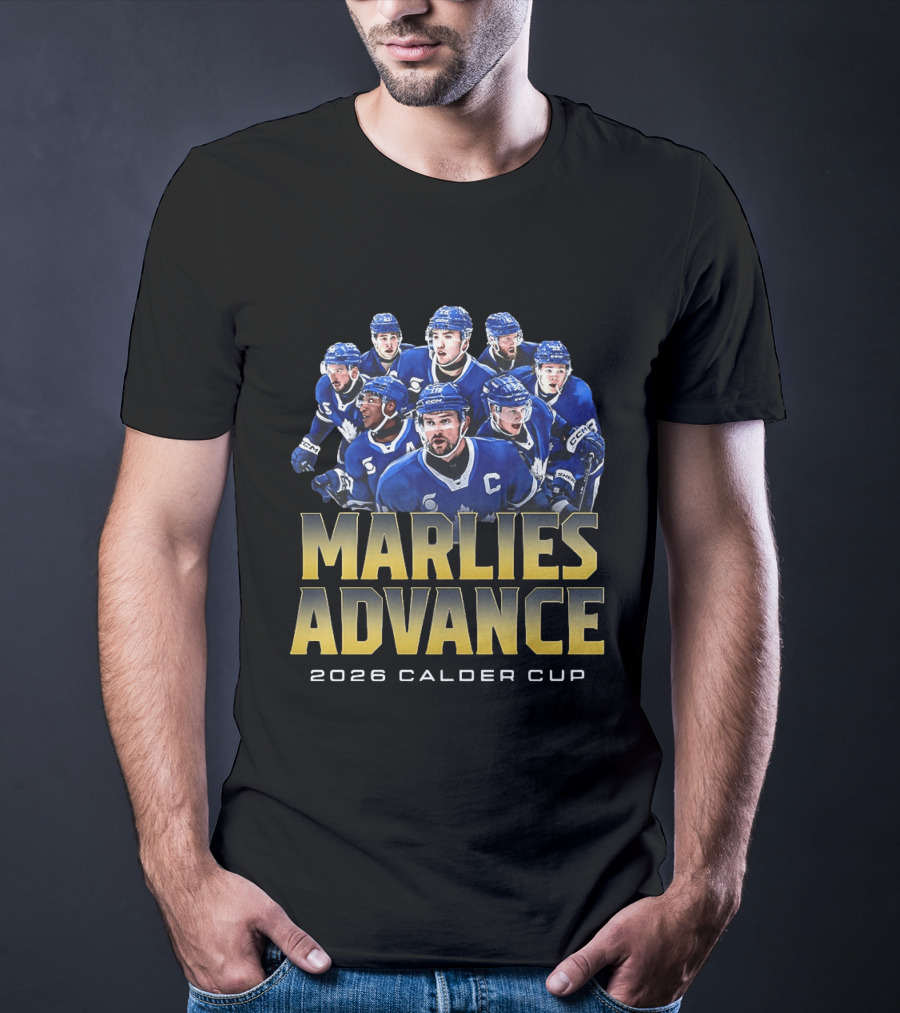 Marlies Advance 2026 Calder Cup Victory Toronto Hockey Team T-Shirt