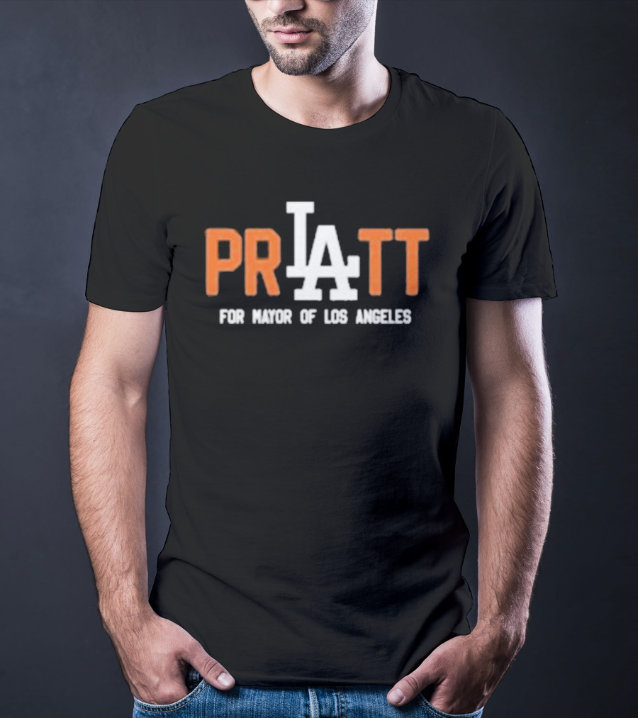 PRATT For Mayor Of Los Angeles LA Election Campaign T-Shirt