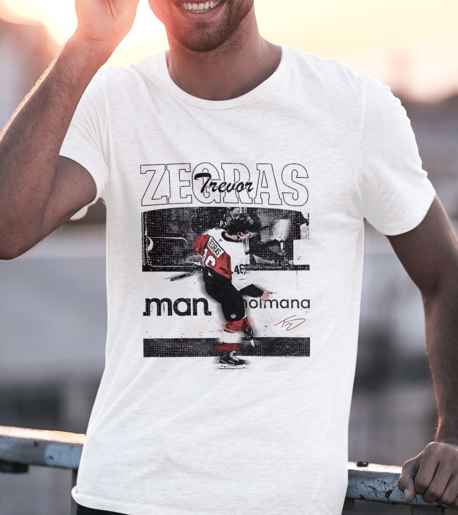 Zegras Trevor Holmana Philadelphia Flyers Hockey T-Shirt