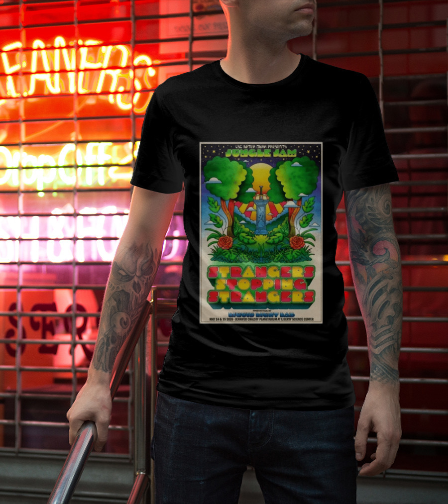 Strangers Stopping Strangers Jersey City NJ 5 14 5 15 2026 T-Shirt