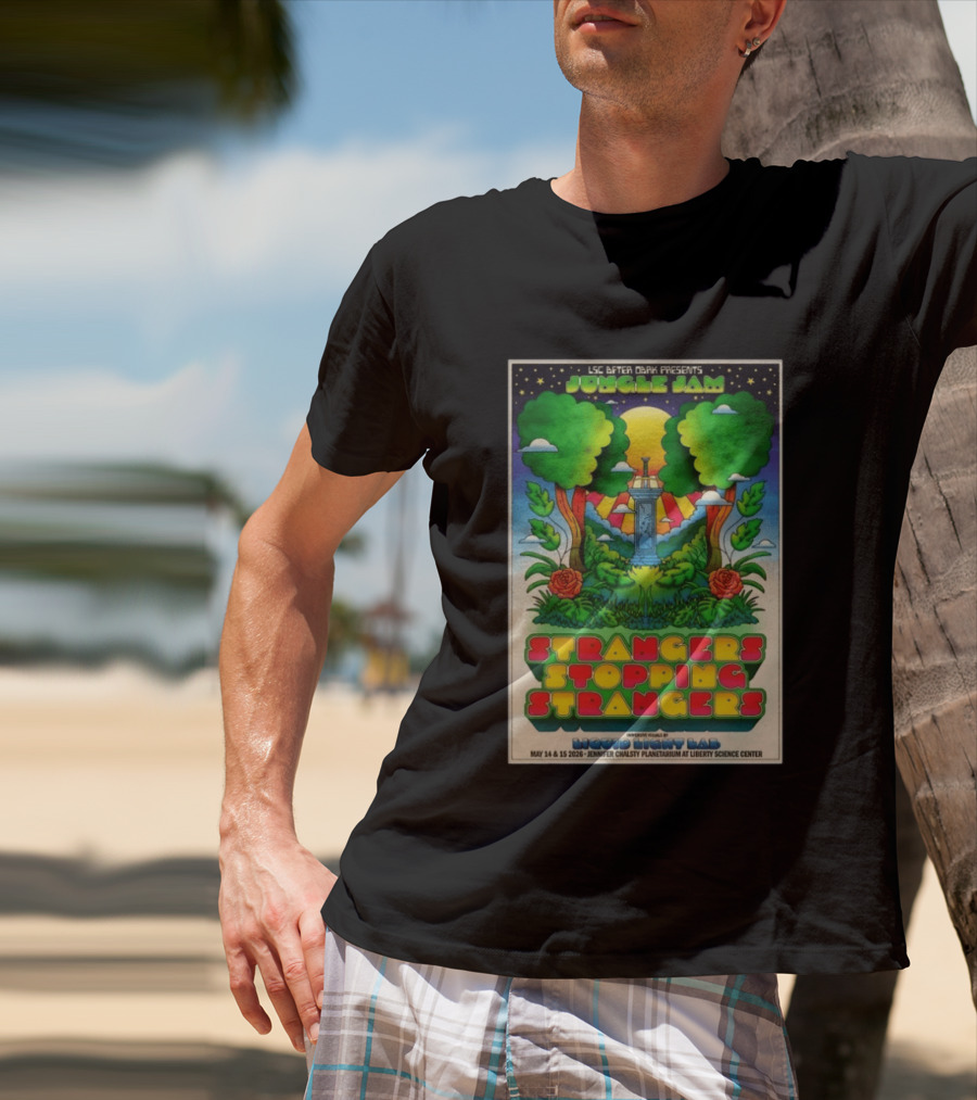 Strangers Stopping Strangers Jersey City NJ 5 14 5 15 2026 T-Shirt