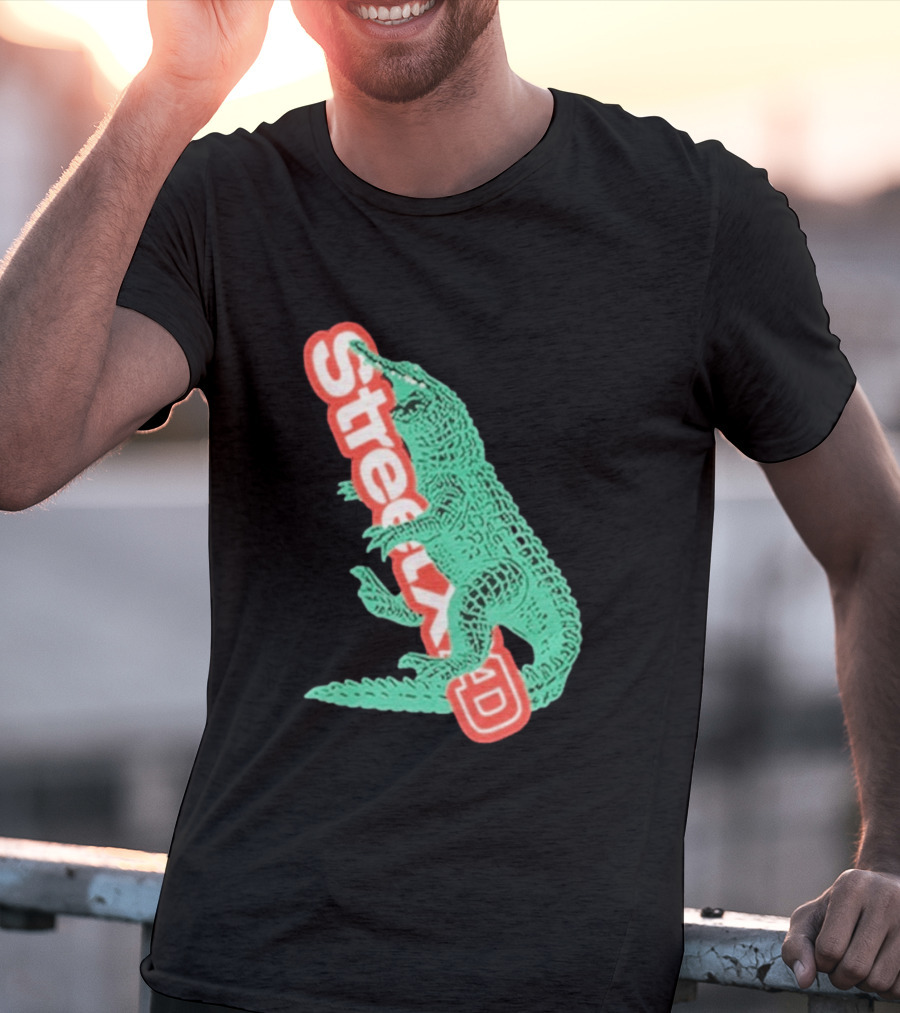 StreetxAD Basilik Gator Vintage Crocodile T-Shirt