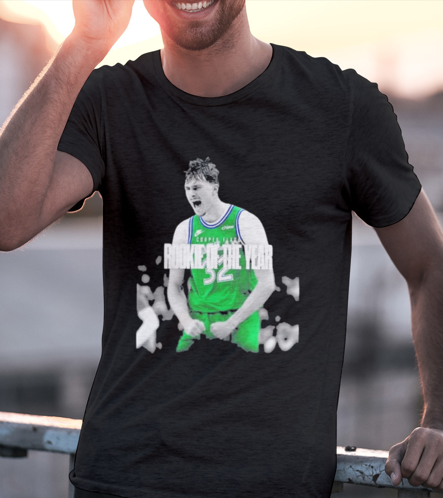 Cooper Flagg Rookie Of The Year 32 NBA 2026 T-Shirt