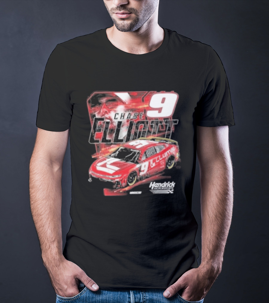 Hendrick Motorsports Chase Elliott #9 Llumar Racing Car T-Shirt
