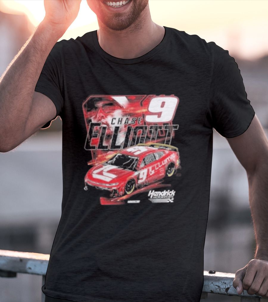 Hendrick Motorsports Chase Elliott #9 Llumar Racing Car T-Shirt