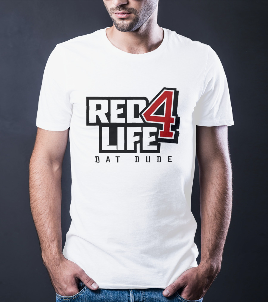 Red4Life Bat Dude Cincinnati Reds Baseball Fan Spirit T-Shirt