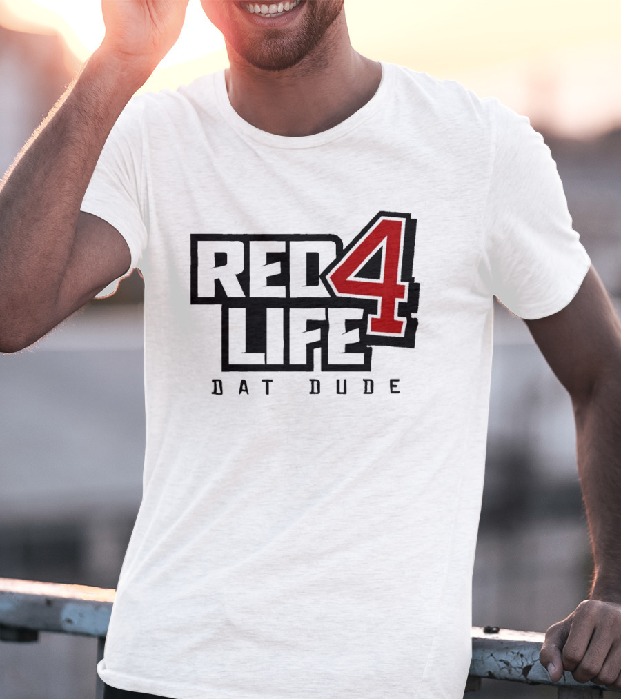 Red4Life Bat Dude Cincinnati Reds Baseball Fan Spirit T-Shirt