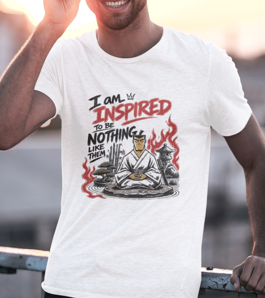 I Am Inspired To Be Nothing Like Them Third Eye Kingdom Be Different T-Shirt