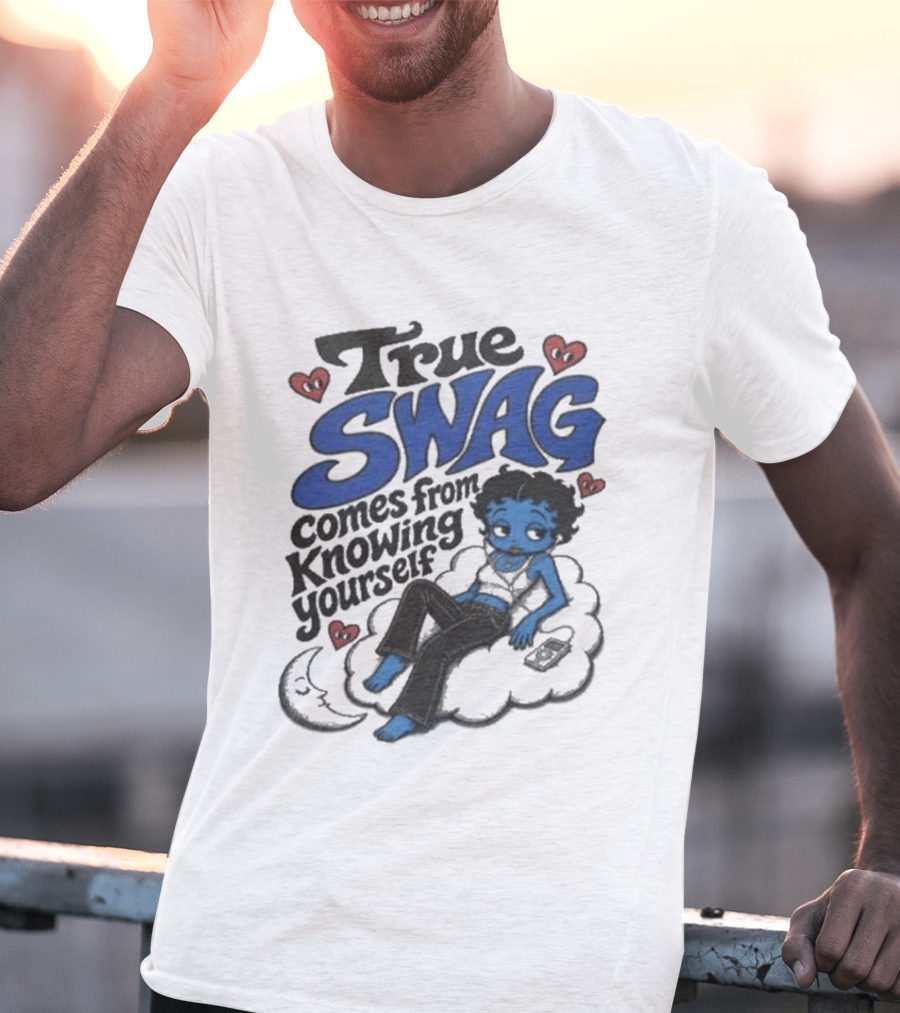 True Swag Comes From Knowing Yourself Third Eye Kingdom Self Knowledge T-Shirt