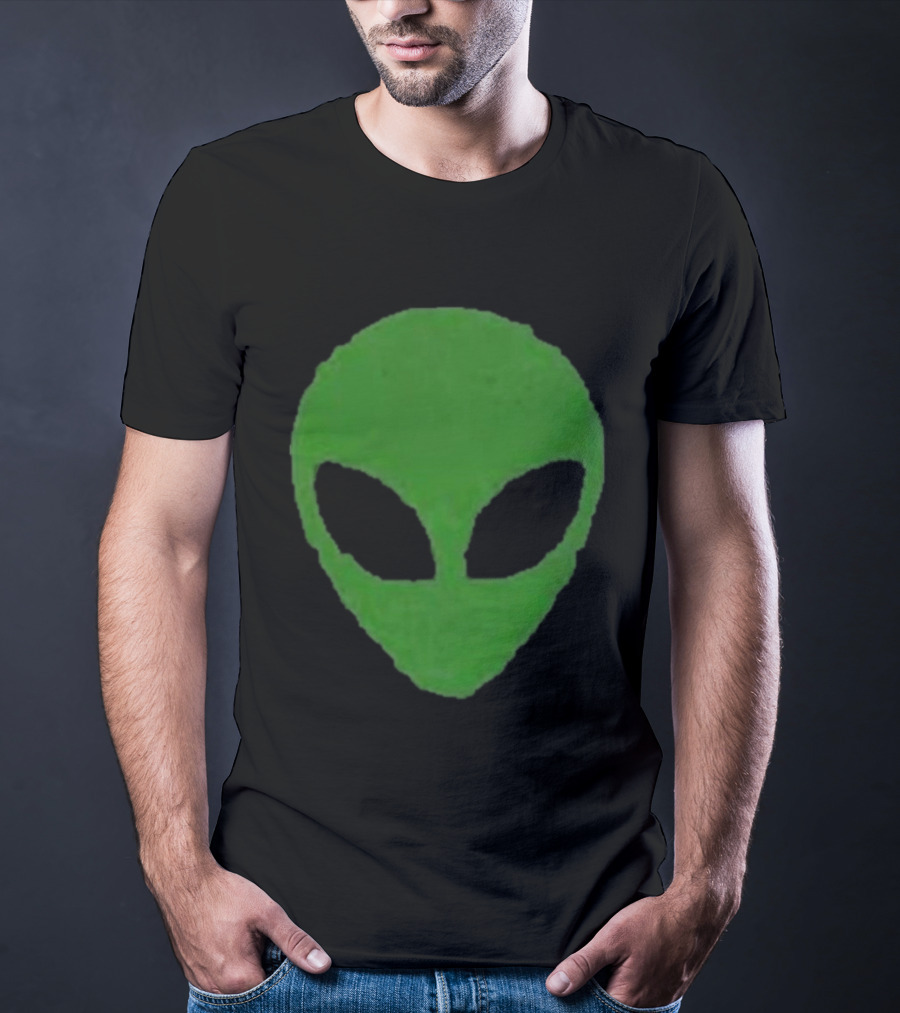 Margo Millet Alien Green Face Money Troubles T-Shirt