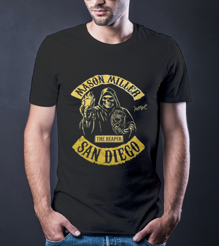 Mason Miller The Reaper San Diego Padres T-Shirt