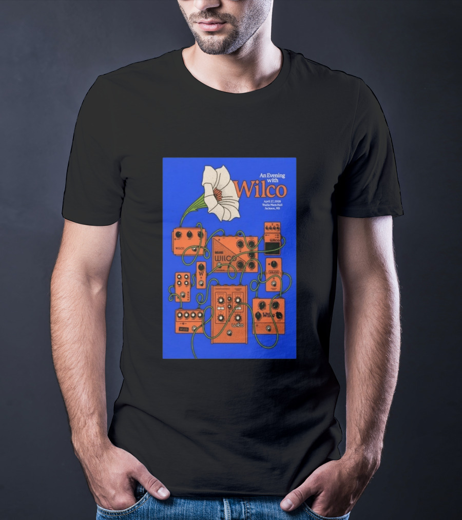 An Evening With Wilco April 27 2026 Thalia Mara Hall Jackson MS T-Shirt