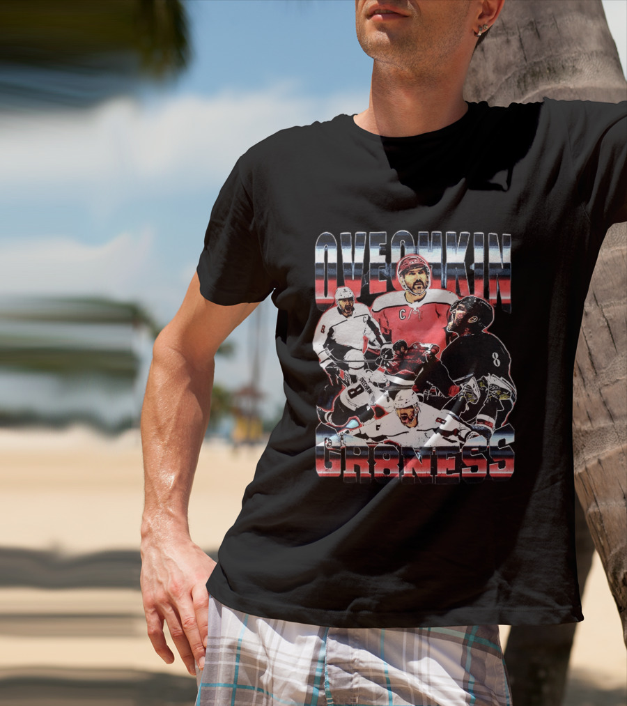 Ovechkin Greatness Washington Capitals Hockey C Captain Number 8 T-Shirt